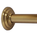 36" Shower Rod - Classic High Quality - Caramel Bronze