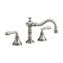Victorian Widespread Lavatory Faucet - Brushed Nickel