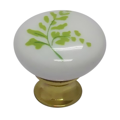 Limoge Porcelain Cabinet Knob