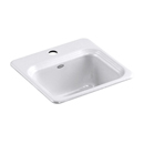 6579-1-0 - Northport Top-Mount Bar Sink - White