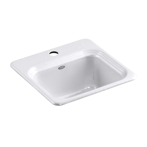 6579 1 0 Northport Top Mount Bar Sink White