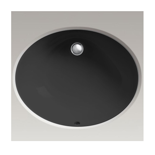K22117 Kohler Caxton Undermount Sink Black