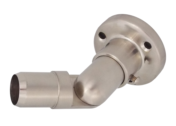 Partial Sloped Ceiling Shower Rod In Decorative Finishes