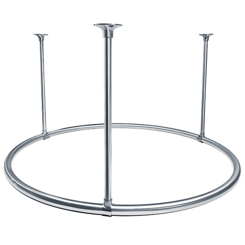 circular shower rod