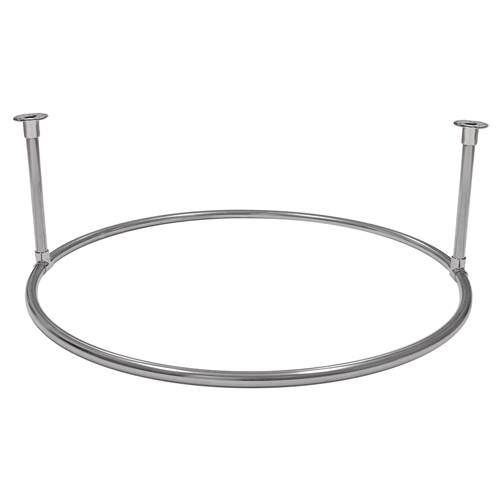 34" Circular Shower Rod 2 Ceiling Mounts