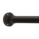 36" Shower Rod - Heavy Duty Round - Oil Rubbed Bronze