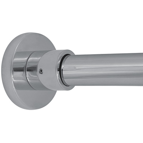 Deluxe Contemporary - Shower Rod - Polished Chrome