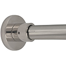 36" Shower Rod - Deluxe Contemporary - Polished Nickel