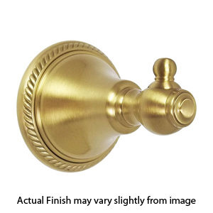 Rope Robe Hook - Satin Brass