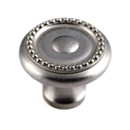 RKI Beaded Edge 1-3/16" Cabinet Knob - Satin Nickel