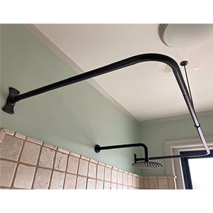 U Shower Rod Rectangular Bracket 30" x 60" x 30"