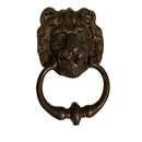 7.25" Lion Door Knocker - Oil Rubbed Bronze
