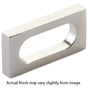 10031 - Modern Oval Slot - 2"cc Cabinet Pull