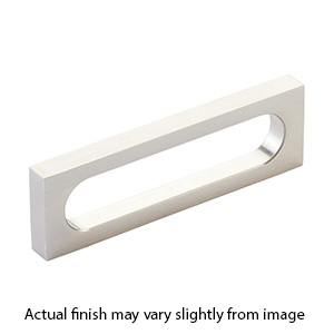 10032 - Modern Oval Slot - 3.5"cc Cabinet Pull