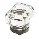 52 - City Lights - 1.75" Rectangular Glass Knob