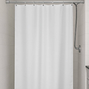 23.6" W x 74.8" L - Stall Size Shower Curtain - White
