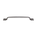 Britannia - 8" Square Inset Cabinet Pull - Cast Iron