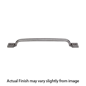 Britannia - 8" Square Inset Cabinet Pull - Cast Iron