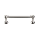 M1259 BSN - Edwardian Ribbon & Reed - 3.75" Grace Pull - Brushed Nickel