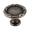 M942 GBZ - Edwardian Ribbon & Reed - 1.25" Cabinet Knob - German Bronze