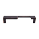 TK259 - Modern Metro Notch - 5" Left Cabinet Pull