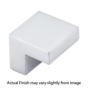 M1874 ALU - Modern Metro - 1" Square Knob - Aluminum