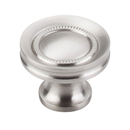 M292 BSN - Somerset - 1.25" Button Faced Knob - Brushed Nickel