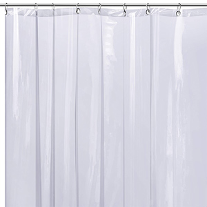 Vinyl Shower Curtain 89" x 72" - Translucent