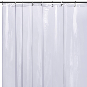 Vinyl Shower Curtain 89" x 72" - Translucent