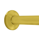 36" Shower Rod - Concealed Screws - Polished Brass