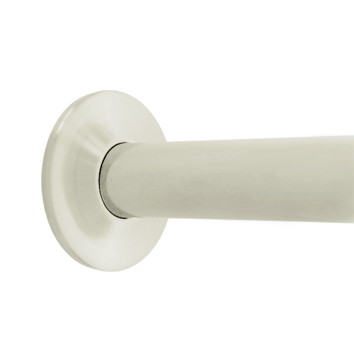 White Shower Curtain Rod