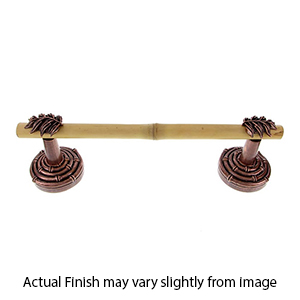 Bamboo Horizontal Leaf - 18" Towel Bar