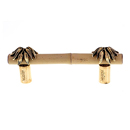 Bamboo Vertical Leaf - 3" Cabinet Pull