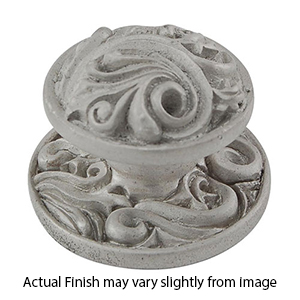 K1114 - Liscio - 1" Cabinet Knob w/Rosette