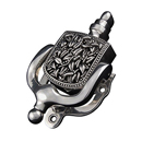 San Michele - Door Knocker - Antique Silver