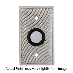 Sanzio - Rectangle Wavy Lines Doorbell