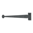 RIYBQ - 6" Bean Strap Hinge - Rough Iron