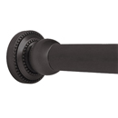 Oil Rubbed Bronze Shower Rod - Deluxe Dotted