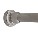 Deluxe Dotted - Pewter - Shower Rod