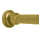 Deluxe Dotted - Satin Brass - Shower Rod