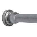 Deluxe Dotted - Satin Chrome - Shower Rod