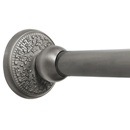 Deluxe Floral - Pewter - Shower Rod