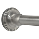 Pewter Shower Rod Deluxe Regal