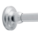 Deluxe Traditional - Satin Chrome - Shower Rod