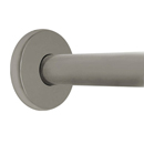 Pewter  Shower Rod - Contemporary