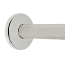 Polished Nickel Shower Rod - Contemporary