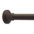 Oil Rubbed Bronze  Shower Rod - Deluxe Contemporary