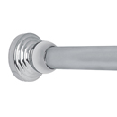 Deluxe Waverly - Polished Chrome - Shower Rod