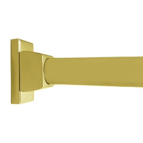 Arch - Shower Rod - Unlacquered Brass