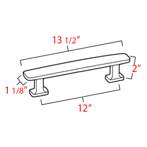 D252-12 - Cloud - 12" Appliance Pull